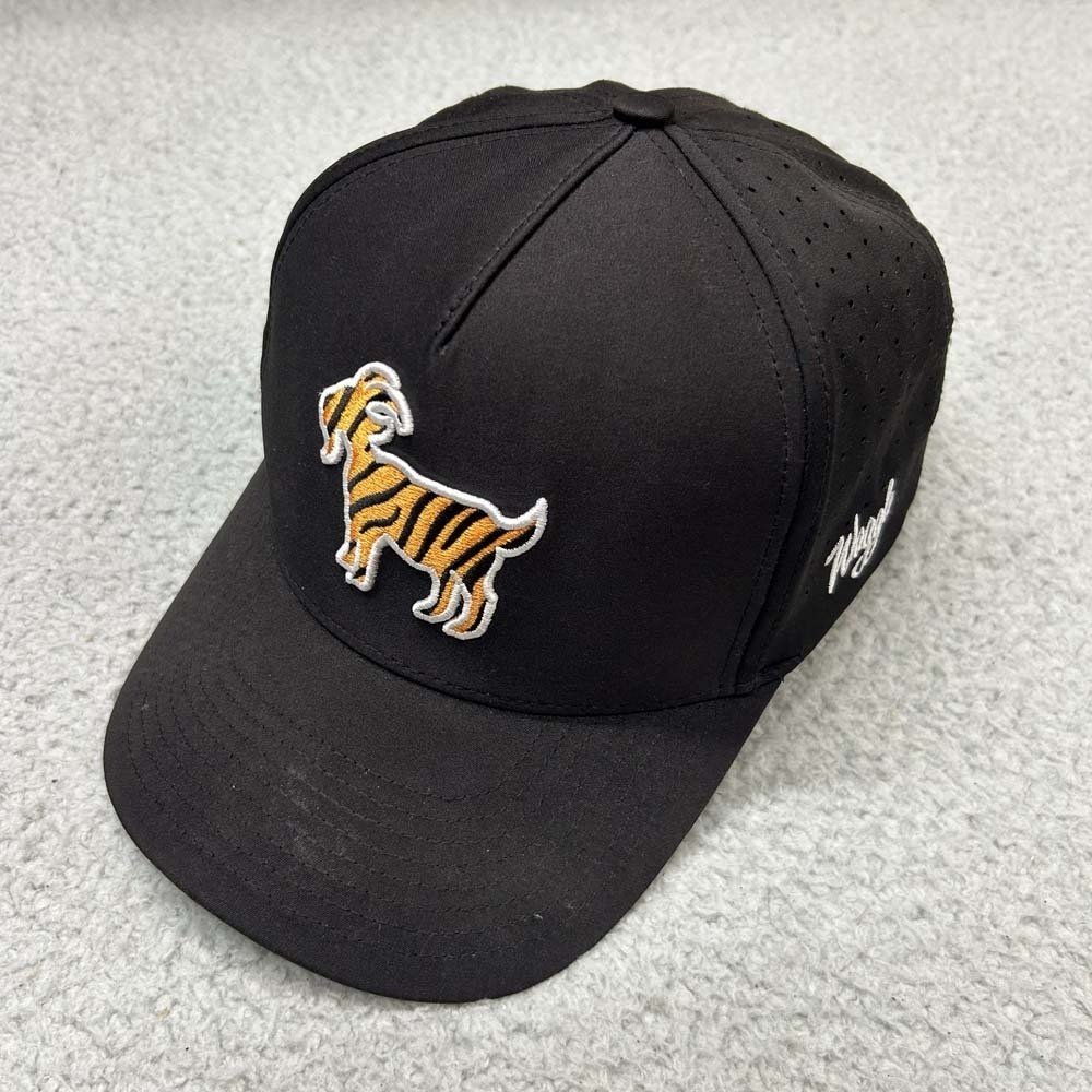 Waggle Hat The Goat Golf Golfer  One Size Baseball Cap